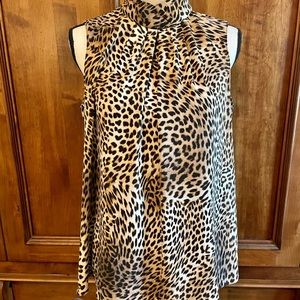 Leopard Top / Blouse.  You get the whole top…not just half a top